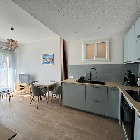 Superbe 4 Personnes Les Pieds Dans L'eau 아파트 생 망드리에 쉬르 메르